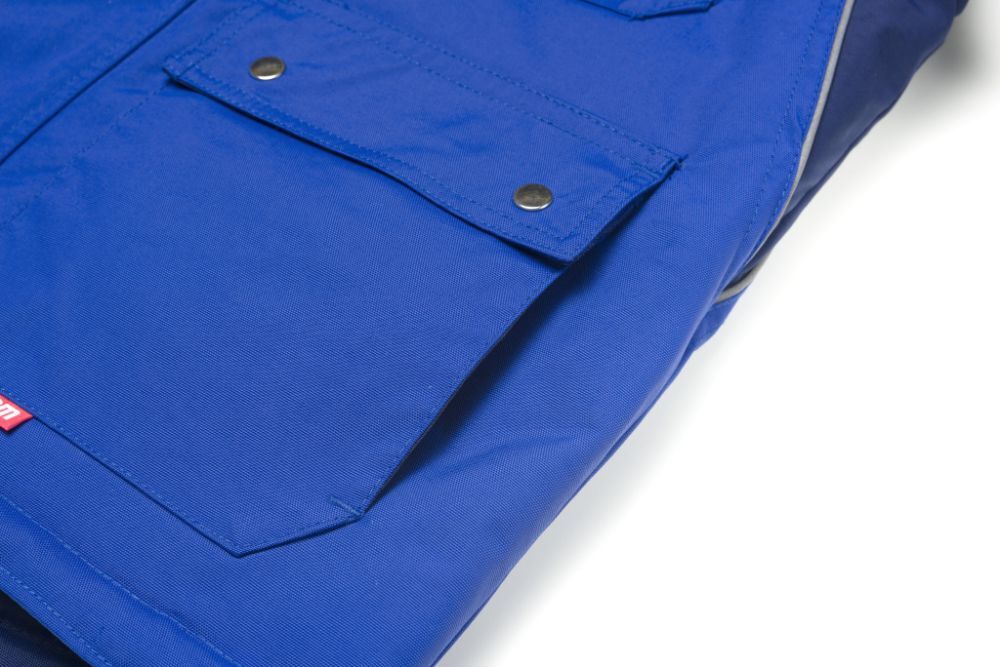 Planam Plaline Arbeitsweste Winterweste reinweiß zink Größe XXL Produktbild Planam Plaline Arbeitsweste Winterweste reinweiß zink Größe XXL bild 7