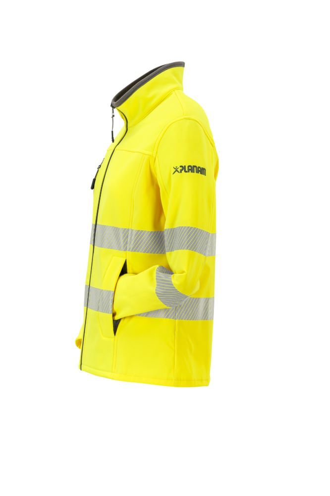 Produktbild Norit Warnschutz Damen Pure Softshelljacke gelb 48 bild 2