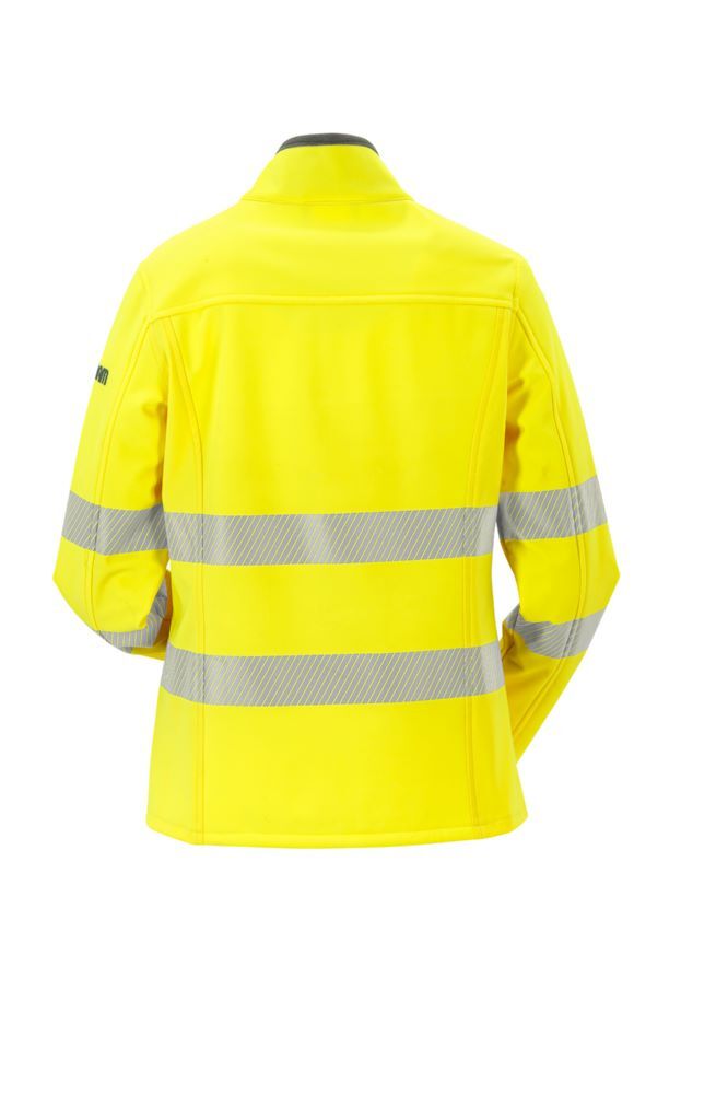 Produktbild Norit Warnschutz Damen Pure Softshelljacke gelb 52 bild 3