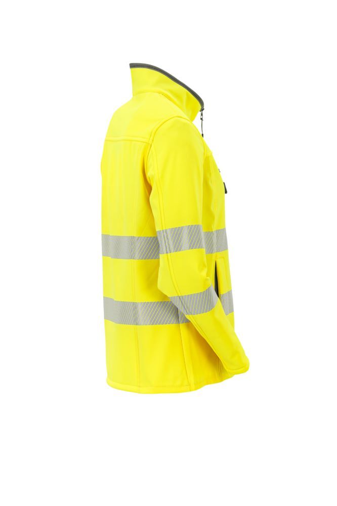 Produktbild Norit Warnschutz Damen Pure Softshelljacke gelb 42 bild 4