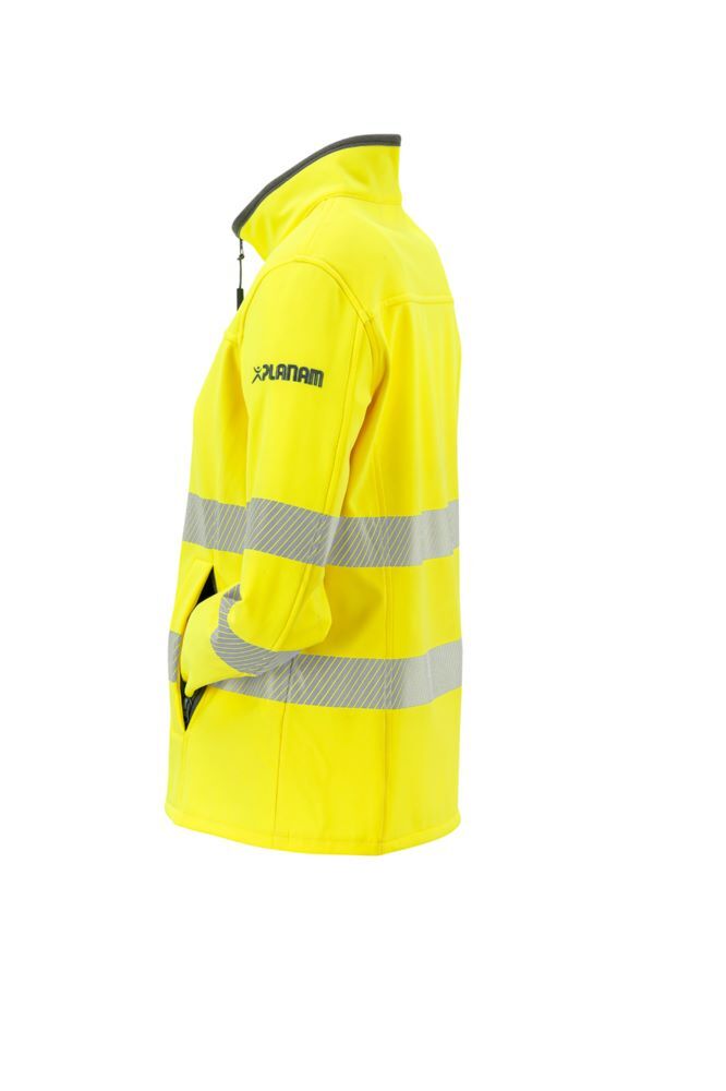 Produktbild Norit Warnschutz Damen Pure Softshelljacke gelb 42 bild 2