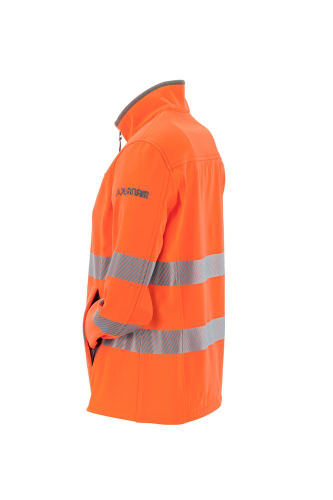 Produktbild Norit Warnschutz Damen Pure Softshelljacke orange 54 bild 2