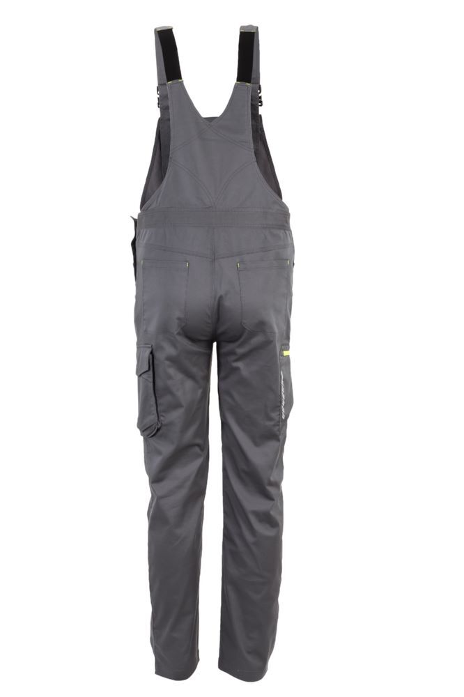 Planam Stretchline Latzhose anthrazit Größe 54 Produktbild Planam Stretchline Latzhose anthrazit Größe 54 bild 3