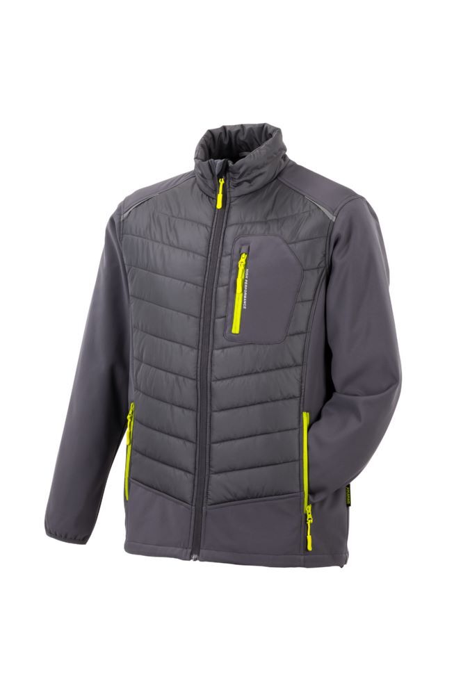 Planam Stretchline Arbeitsjacke Winterjacke anthrazit Größe M Produktbild Planam Stretchline Arbeitsjacke Winterjacke anthrazit Größe M bild 2