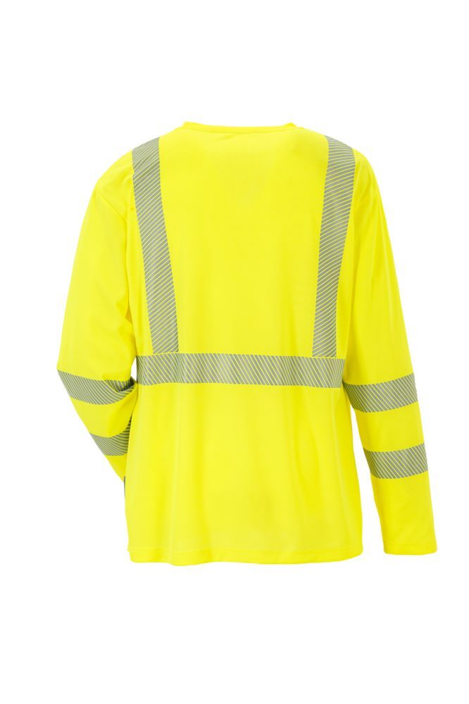 Produktbild Norit Warnschutz T-Shirt langarm gelb 4XL bild 3