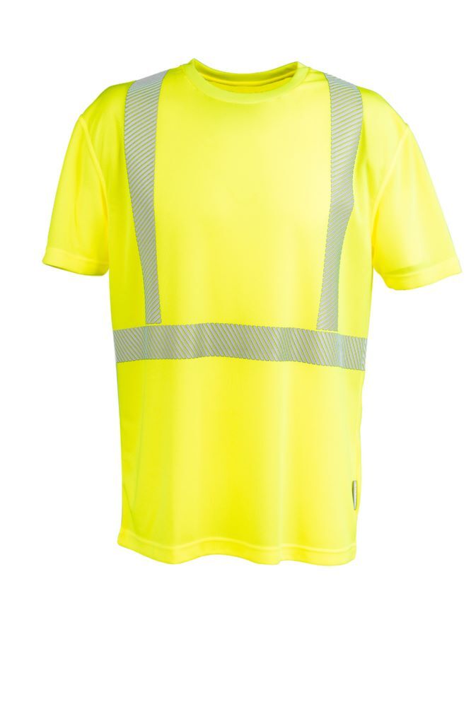 Produktbild PLANAM Norit Warnschutz Arbeits T-Shirt kurzarm gelb Größe M