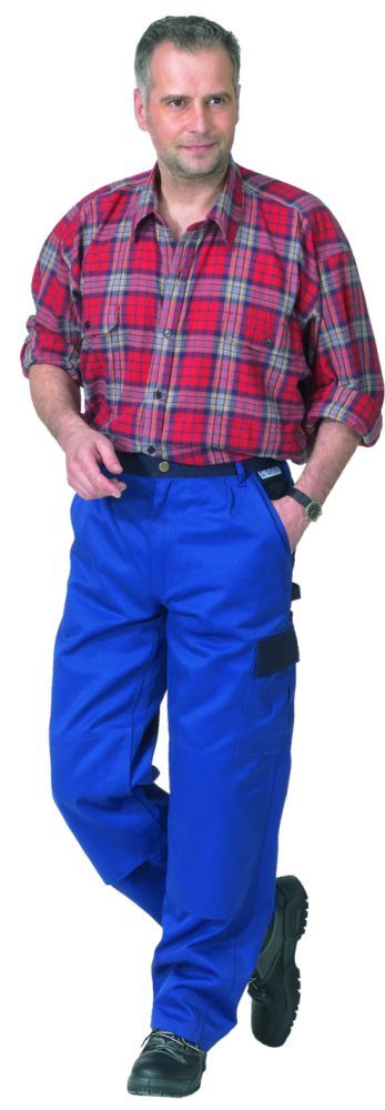 Planam Tristep Arbeitshose Bundhose kornblau marine Größe 98 Produktbild Planam Tristep Arbeitshose Bundhose kornblau marine Größe 98 bild 2
