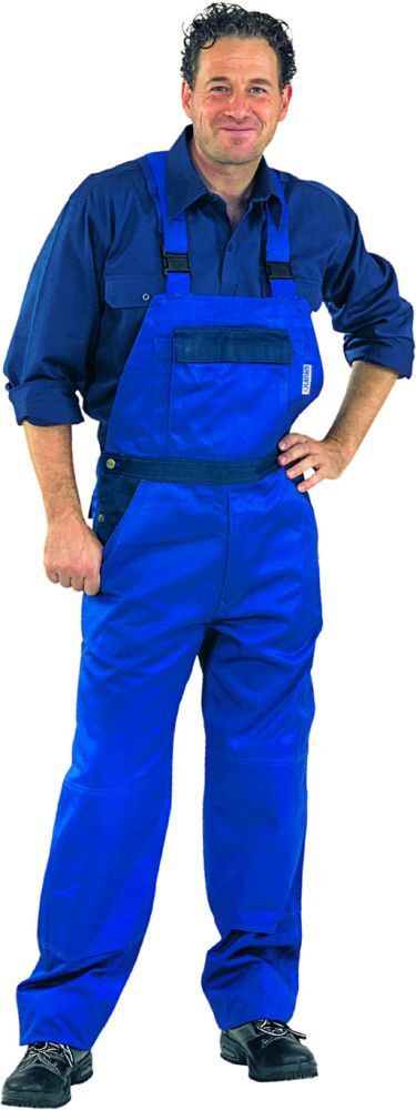 Planam Tristep Arbeitslatzhose Latzhose kornblau marine Größe 94 Planam Tristep Arbeitslatzhose Latzhose kornblau marine Größe 94