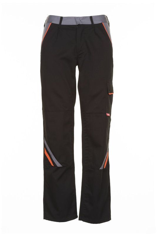 Planam Visline Arbeitshose Bundhose schwarz orange zink Größe 26 Produktbild Planam Visline Arbeitshose Bundhose schwarz orange zink Größe 26