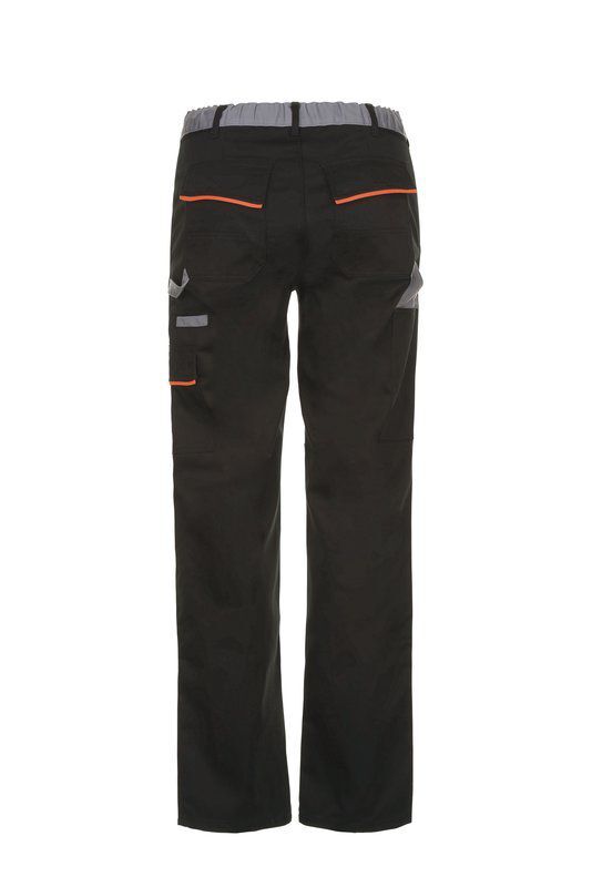 Planam Visline Arbeitshose Bundhose schwarz orange zink Größe 54 Produktbild Planam Visline Arbeitshose Bundhose schwarz orange zink Größe 54 bild 3