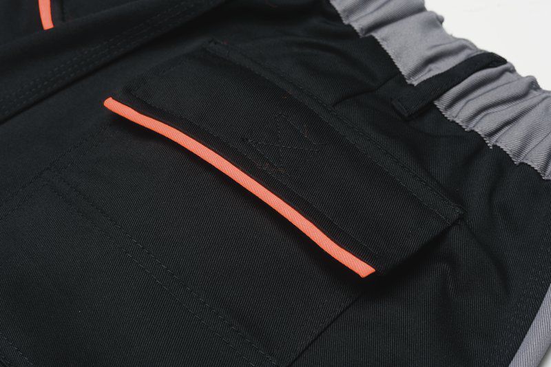 Planam Visline Arbeitshose Bundhose schwarz orange zink Größe 54 Produktbild Planam Visline Arbeitshose Bundhose schwarz orange zink Größe 54 bild 6