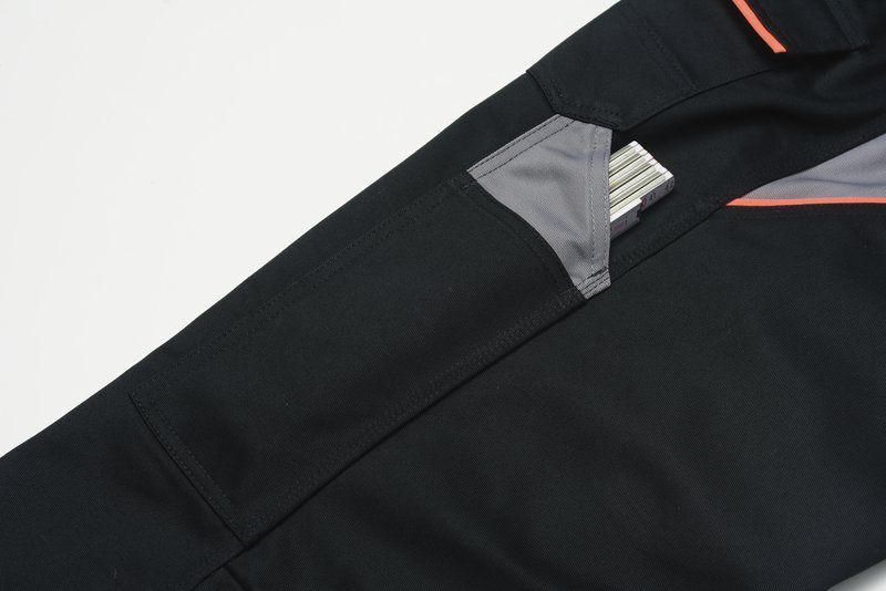 Planam Visline Arbeitshose Bundhose schwarz orange zink Größe 54 Produktbild Planam Visline Arbeitshose Bundhose schwarz orange zink Größe 54 bild 7