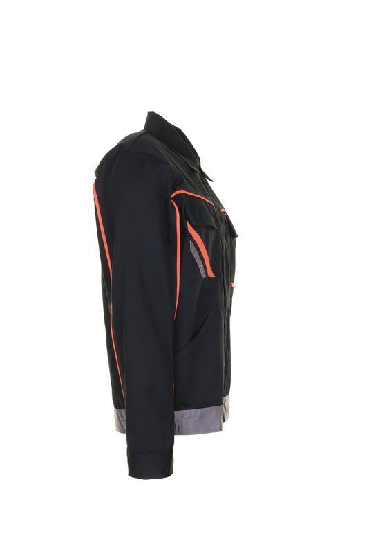 Planam Visline Arbeitsjacke V2 Bundjacke schwarz orange zink Größe 106 Produktbild Planam Visline Arbeitsjacke V2 Bundjacke schwarz orange zink Größe 106 bild 4