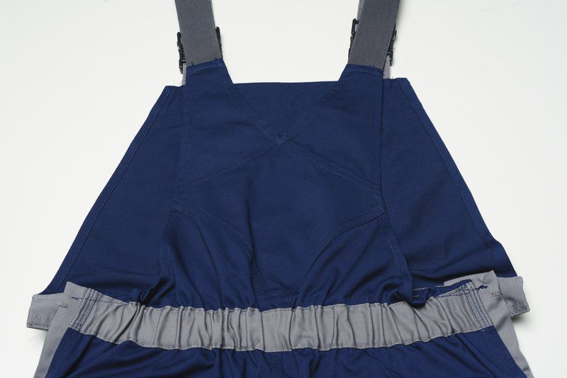 Produktbild Planam Visline Arbeitshose Latzhose marine gelb zink Größe 42 bild 8