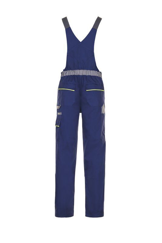 Planam Visline Arbeitshose Latzhose marine gelb zink Größe 52 Produktbild Planam Visline Arbeitshose Latzhose marine gelb zink Größe 52 bild 3