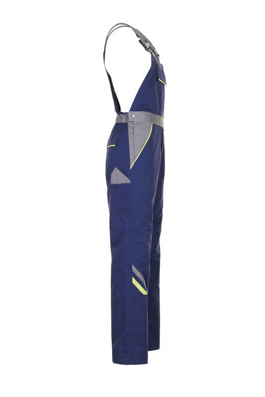 Planam Visline Arbeitshose Latzhose marine gelb zink Größe 52 Produktbild Planam Visline Arbeitshose Latzhose marine gelb zink Größe 52 bild 4