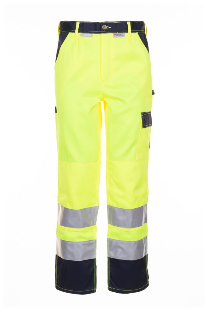 Planam Warnschutz Bundhose gelb marine Größe 70 Planam Warnschutz Bundhose gelb marine Größe 70