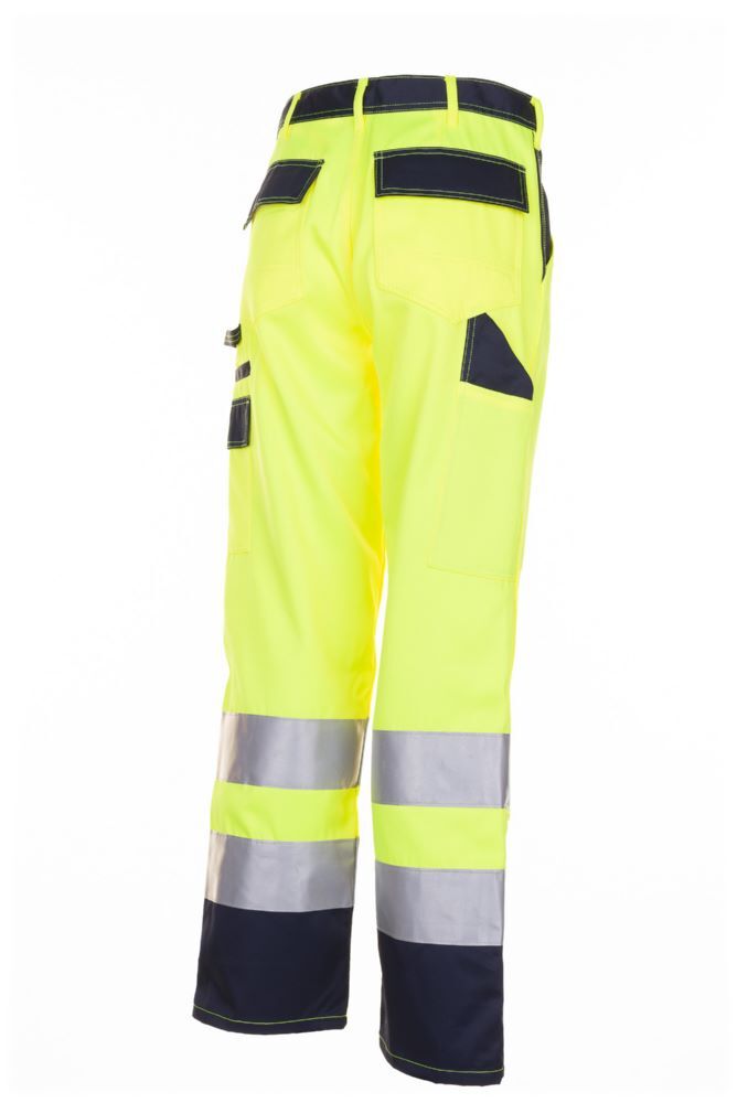 Planam Warnschutz Bundhose gelb marine Größe 70 Planam Warnschutz Bundhose gelb marine Größe 70