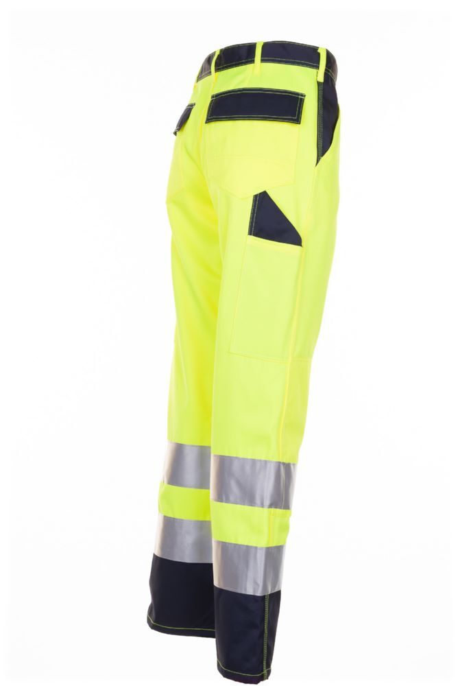 Planam Warnschutz Bundhose gelb marine Größe 70 Planam Warnschutz Bundhose gelb marine Größe 70