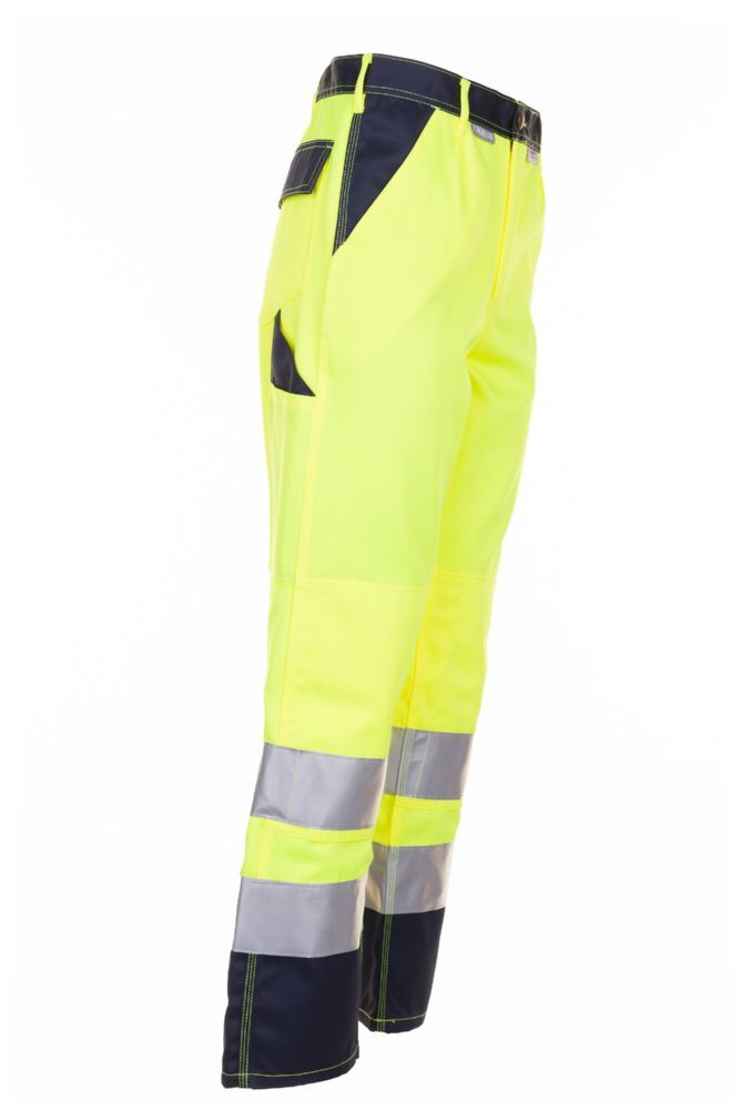 Planam Warnschutz Bundhose gelb marine Größe 70 Planam Warnschutz Bundhose gelb marine Größe 70