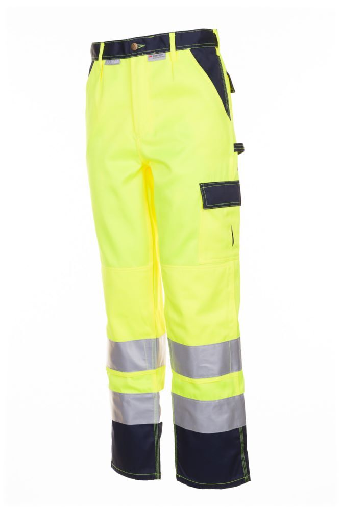 Planam Warnschutz Bundhose gelb marine Größe 70 Planam Warnschutz Bundhose gelb marine Größe 70