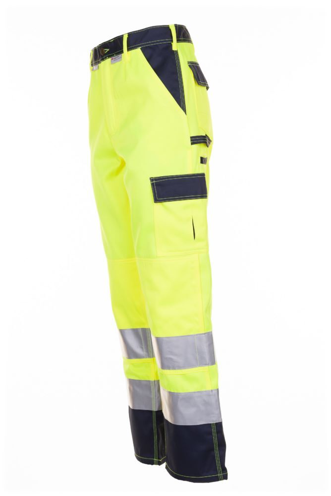 Planam Warnschutz Bundhose gelb marine Größe 70 Planam Warnschutz Bundhose gelb marine Größe 70