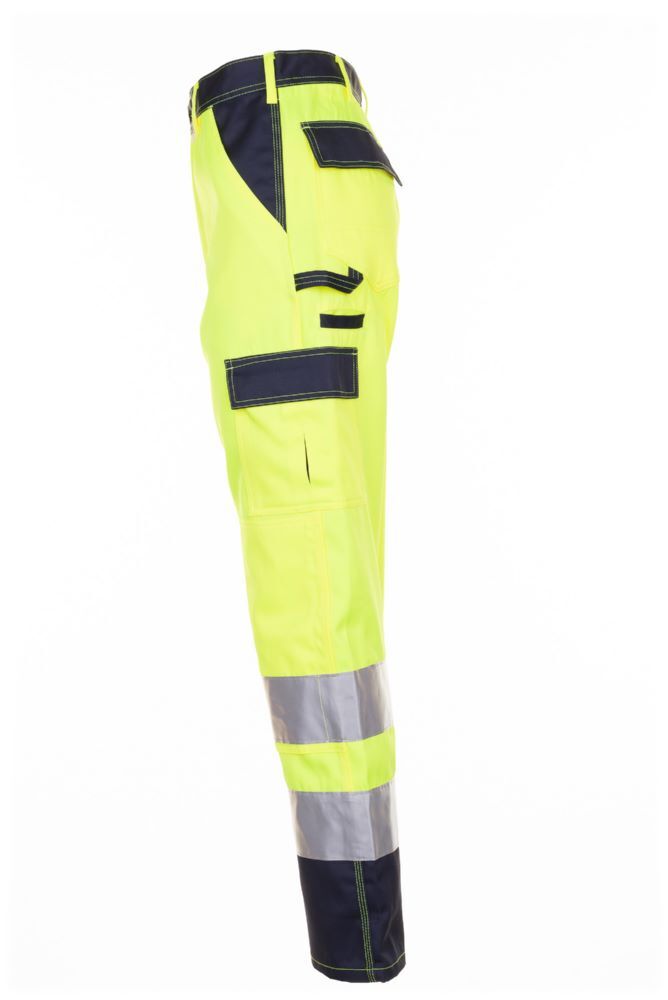 Planam Warnschutz Bundhose gelb marine Größe 70 Planam Warnschutz Bundhose gelb marine Größe 70