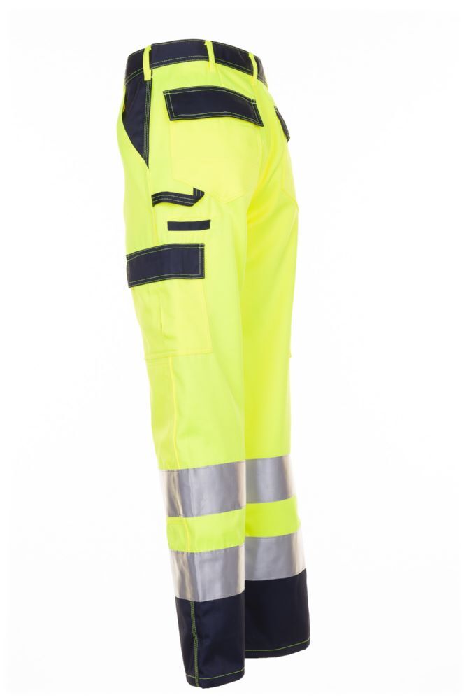 Planam Warnschutz Bundhose gelb marine Größe 70 Planam Warnschutz Bundhose gelb marine Größe 70