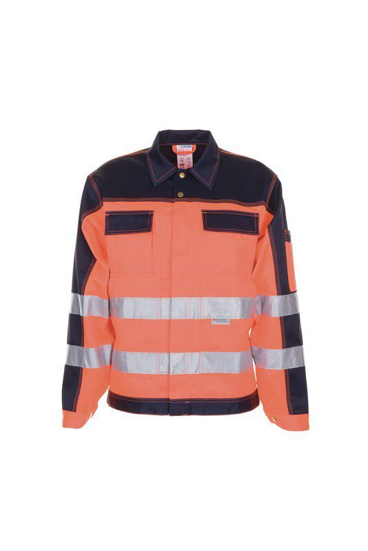 Planam Warnschutz Bundjacke orange marine Größe 54 Produktbild Planam Warnschutz Bundjacke orange marine Größe 54
