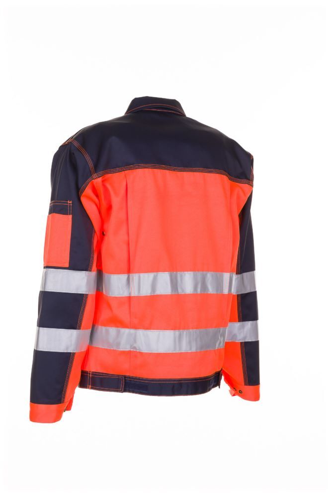 Planam Warnschutz Bundjacke orange marine Größe 66 Produktbild Planam Warnschutz Bundjacke orange marine Größe 66 bild 6