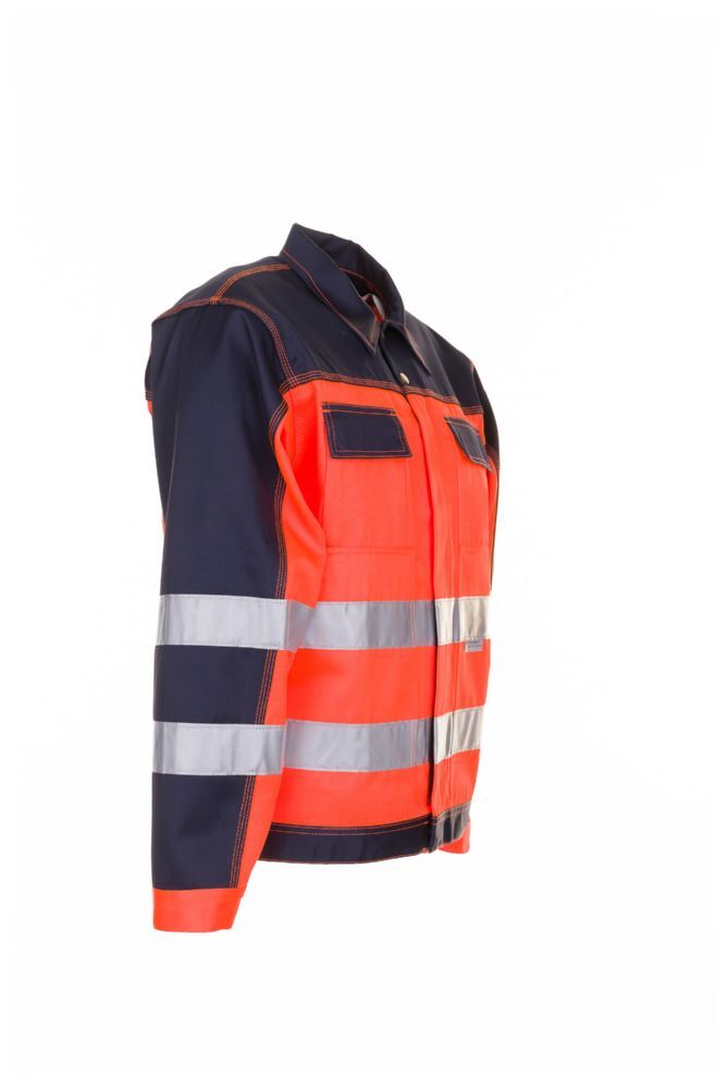 Planam Warnschutz Bundjacke orange marine Größe 66 Produktbild Planam Warnschutz Bundjacke orange marine Größe 66 bild 11