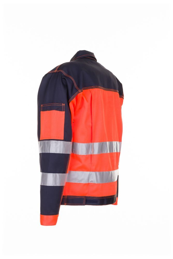 Planam Warnschutz Bundjacke orange marine Größe 70 Produktbild Planam Warnschutz Bundjacke orange marine Größe 70 bild 5