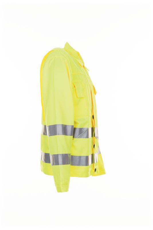 Planam Warnschutz Bundjacke uni gelb Größe 44 Produktbild Planam Warnschutz Bundjacke uni gelb Größe 44 bild 4