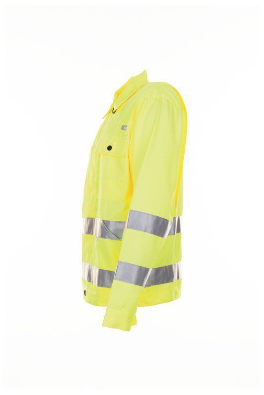 Planam Warnschutz Bundjacke uni gelb Größe 50 Produktbild Planam Warnschutz Bundjacke uni gelb Größe 50 bild 5