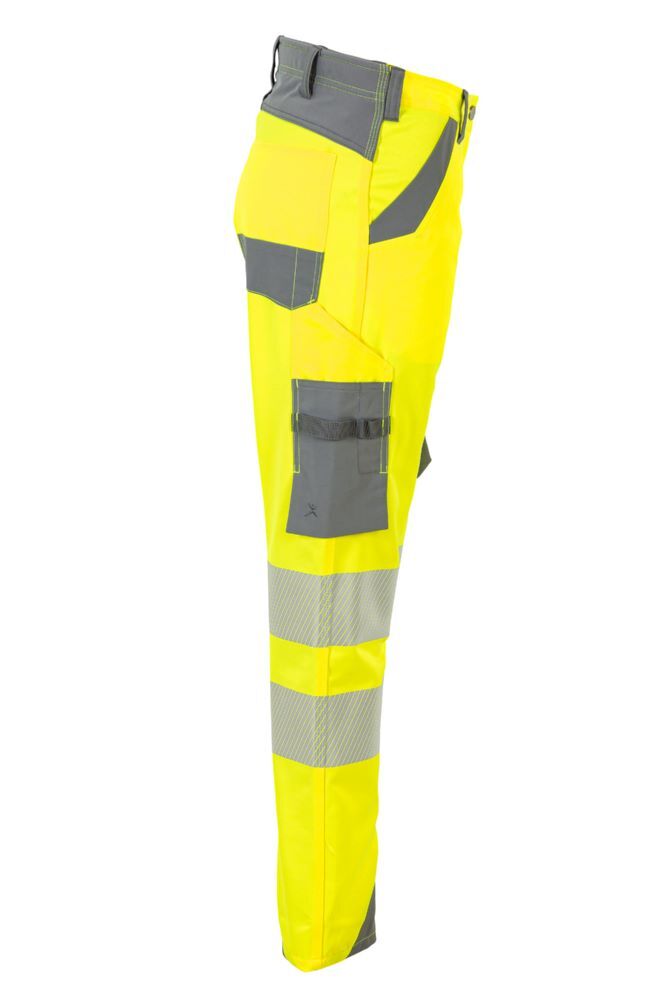 Produktbild Norit Warnschutz Damen Bundhose gelb/zink 54 bild 4