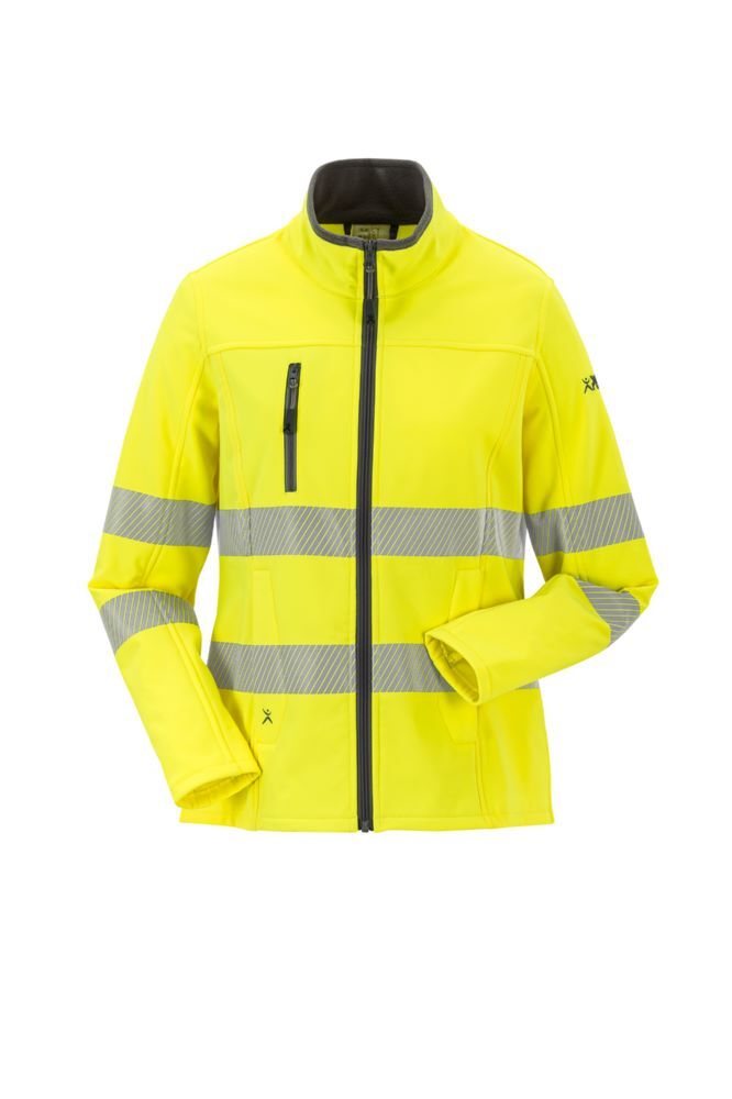 Produktbild PLANAM Norit Warnschutz Damen Hybridjacke gelb Größe 36