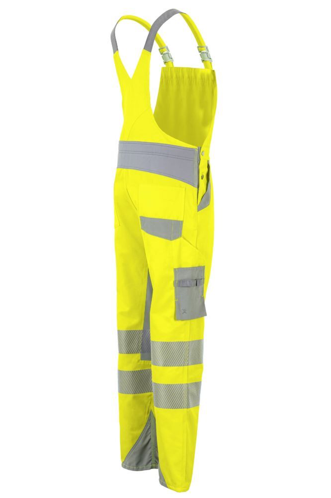 Produktbild Norit Warnschutz Herren Latzhose gelb/zink 52 bild 10