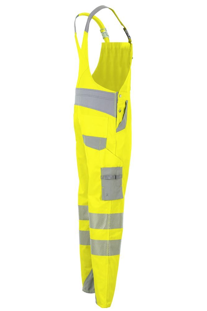 Produktbild Norit Warnschutz Herren Latzhose gelb/zink 52 bild 13