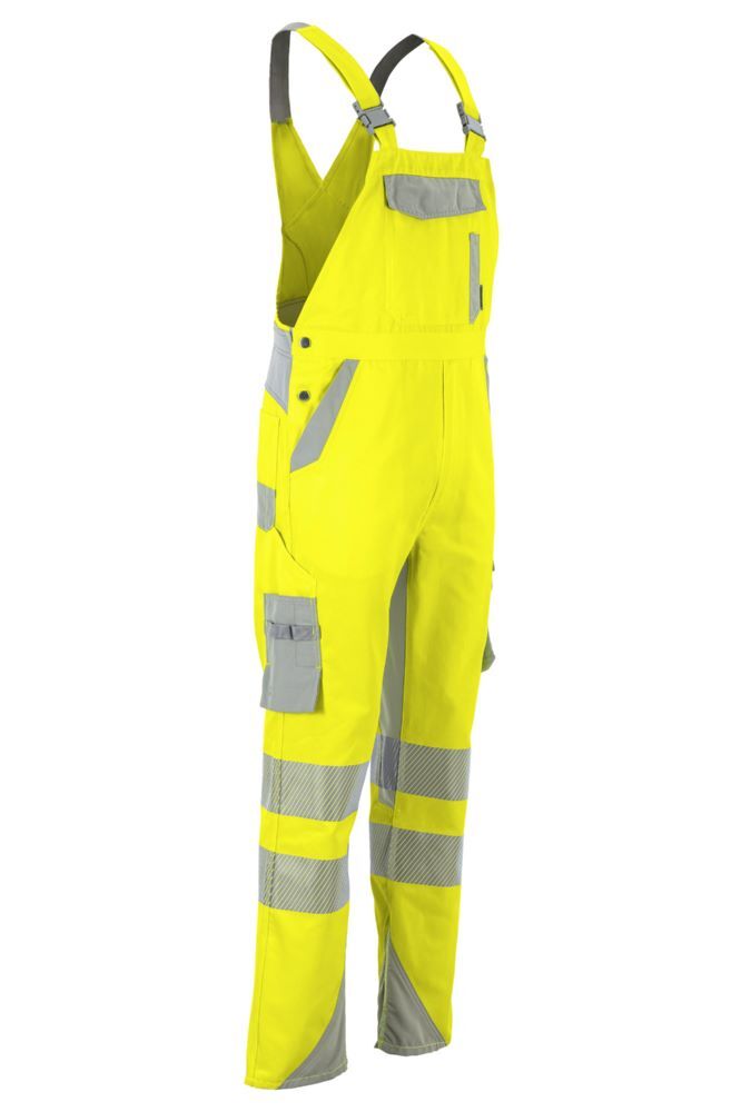 Produktbild Norit Warnschutz Herren Latzhose gelb/zink 52 bild 21