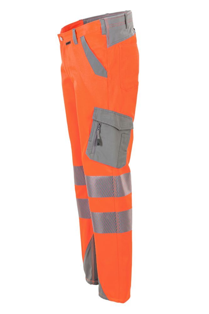 Produktbild Norit Warnschutz Herren Bundhose orange/zink 24 bild 2