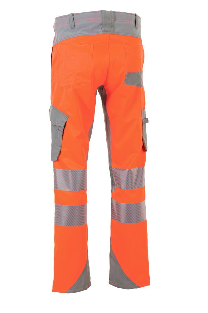 Produktbild Norit Warnschutz Herren Bundhose orange/zink 110 bild 3