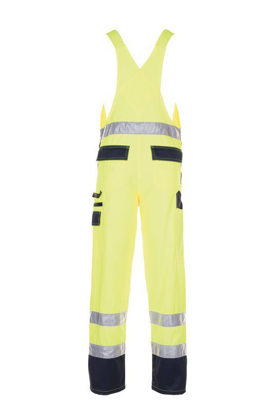 Produktbild Planam Warnschutz Latzhose gelb marine Größe 46 bild 3