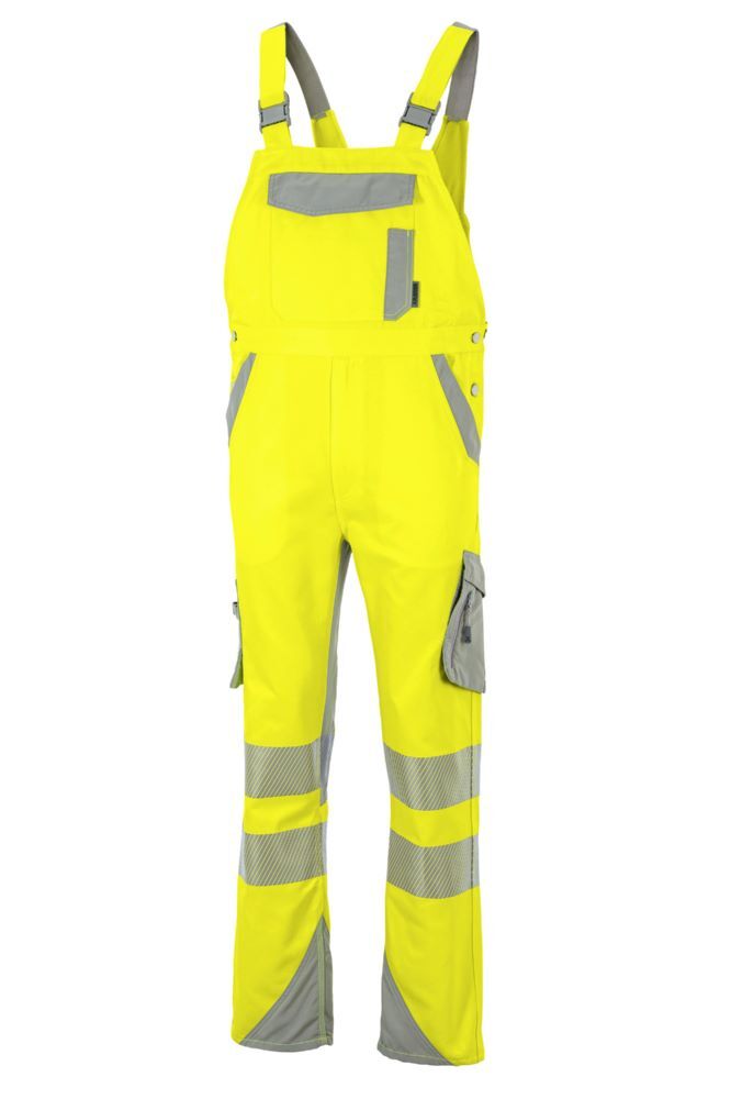 Produktbild PLANAM Norit Warnschutz Herren Latzhose gelb zink Größe 106