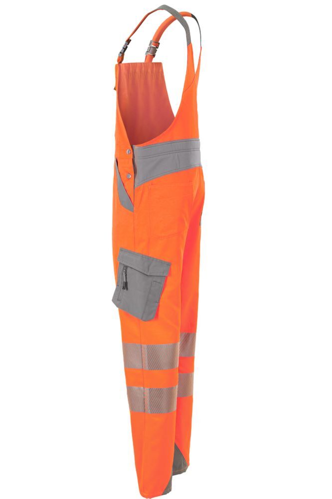 Produktbild Norit Warnschutz Herren Latzhose orange/zink 106 bild 8