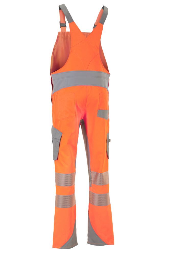 Produktbild Norit Warnschutz Herren Latzhose orange/zink 106 bild 12