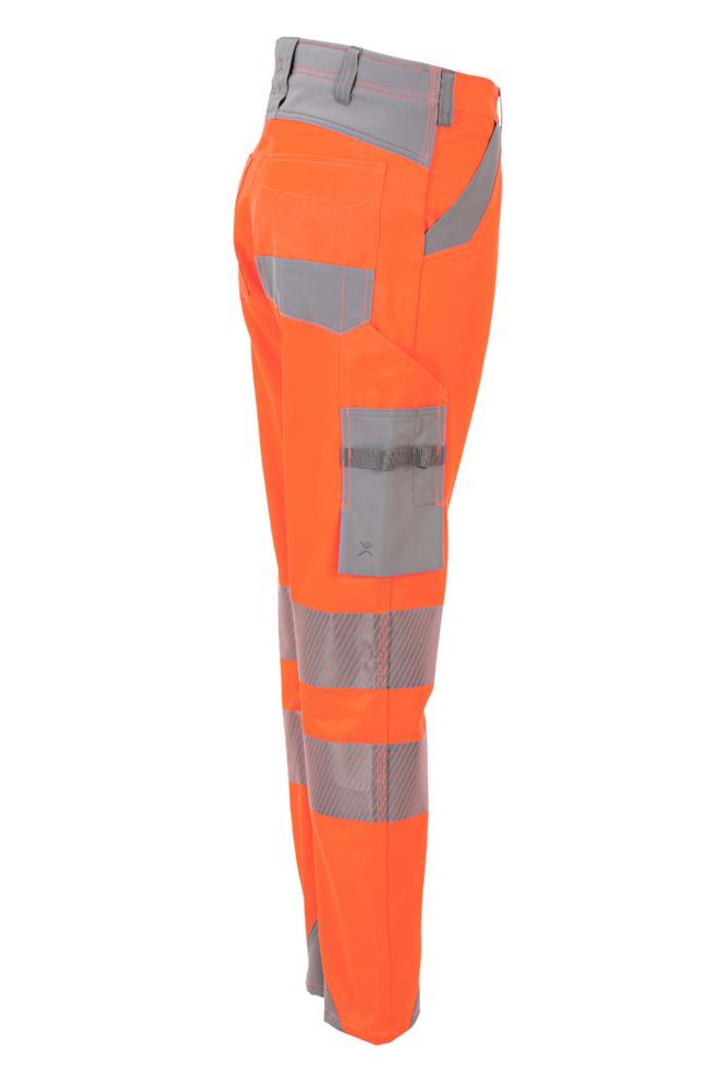 Produktbild Norit Warnschutz Damen Bundhose orange/zink 38 bild 4