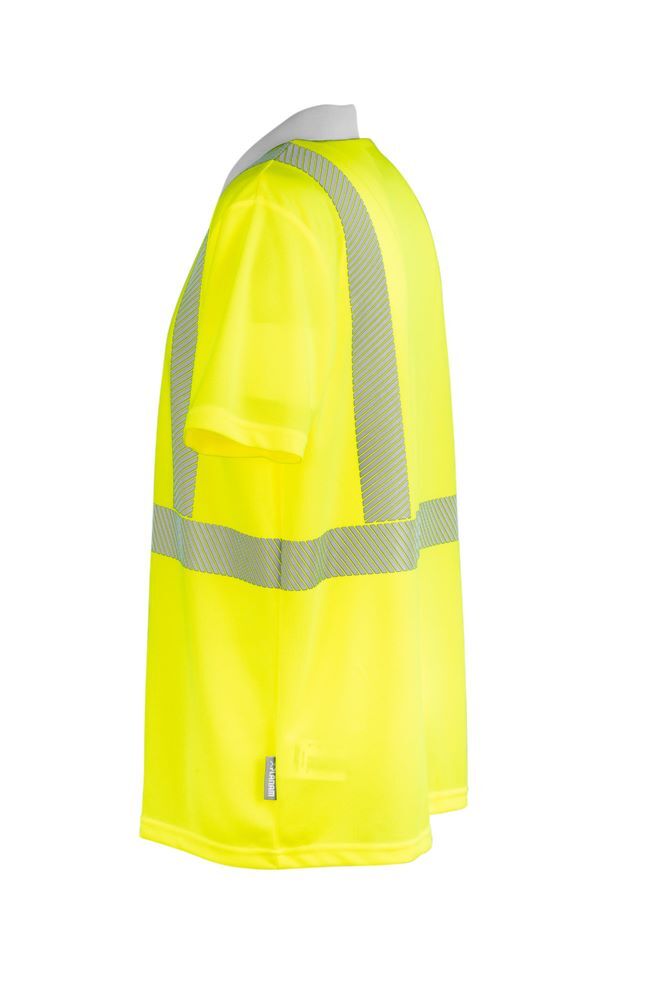 Produktbild Norit Warnschutz Poloshirt kurzarm gelb/zink XS bild 3