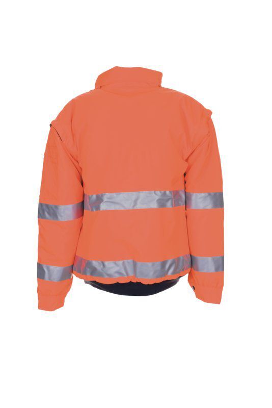 Planam Warnschutz Pilotenjacke uni orange Größe L Produktbild Planam Warnschutz Pilotenjacke uni orange Größe L bild 3