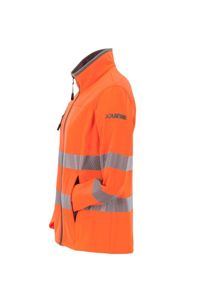 Produktbild Norit Warnschutz Damen Pure Softshelljacke orange 52 bild 2