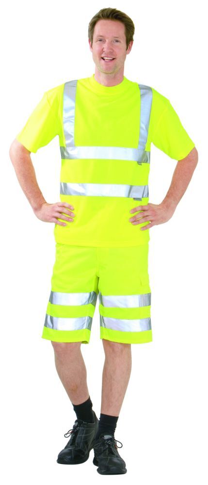 Planam Warnschutz T-Shirt uni gelb XL Planam Warnschutz T-Shirt uni gelb XL